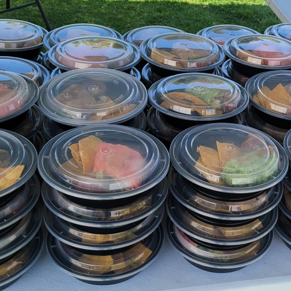 Catering setup