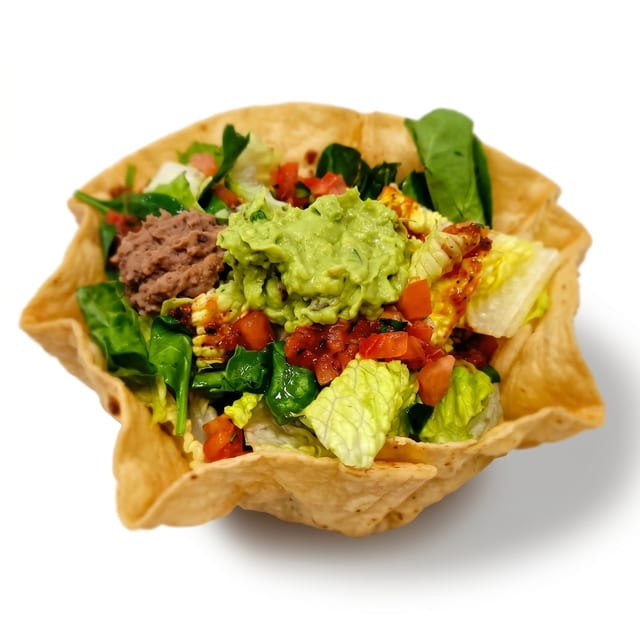 Vegan Tostada Bowls.